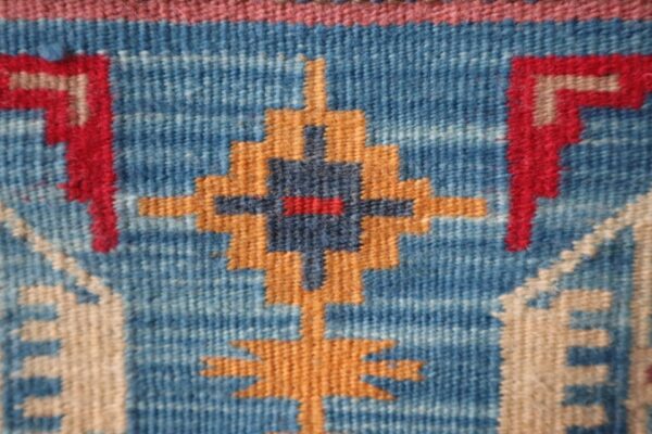 Detail of Gloria Begay Chief Blanket Variant